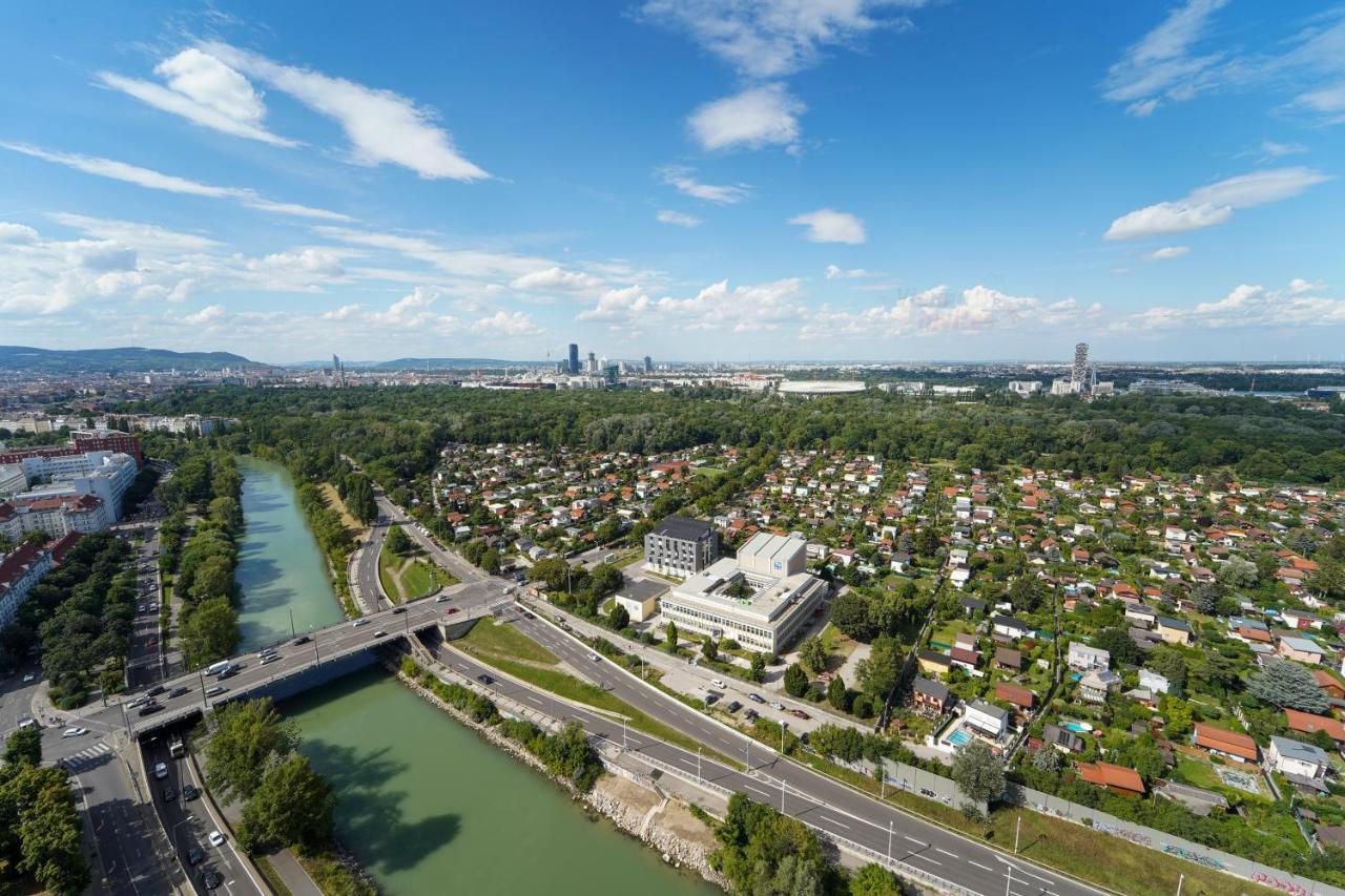 Triiiple 7Heaven - Amazing View On Top Floor With Rooftop Pool Wien Exteriör bild